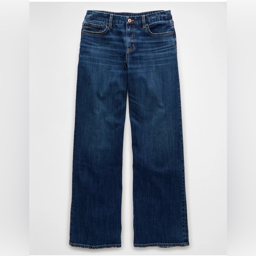 NWT AE Stretch Curvy High-Waisted Stovepipe Jean size 12 regular (31W)